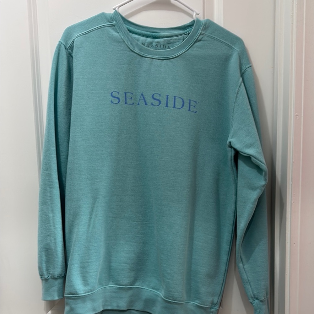 SEASIDE Aqua Crewneck Sweatshirt